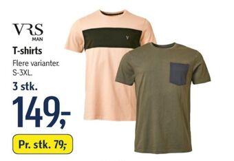 Føtex Vrs man t-shirt tilbud