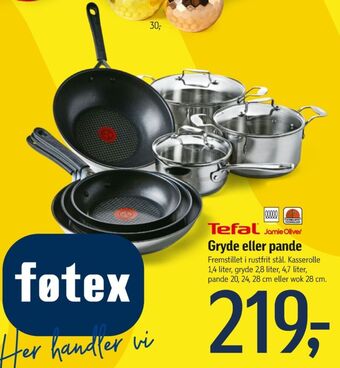 Føtex Jamie oliver kasserolle tilbud