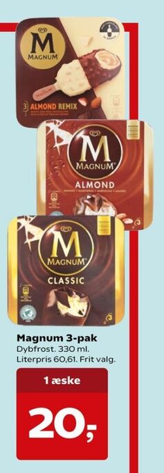 Kvickly Magnum ispinde tilbud