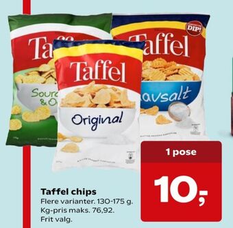 Kvickly Taffel chips tilbud