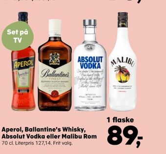 Kvickly Aperol aperitif tilbud