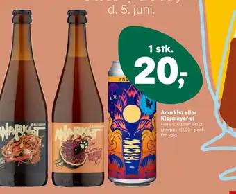 Kvickly Anarkist specialøl tilbud