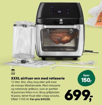 Kvickly Holm airfryer tilbud