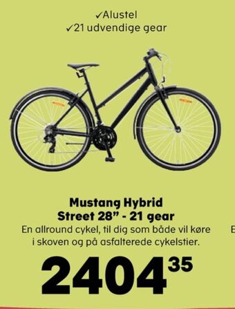 Kvickly Mustang cykel tilbud