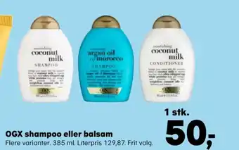Kvickly Ogx shampoo tilbud