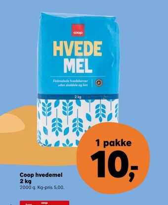 SuperBrugsen Coop hvedemel tilbud