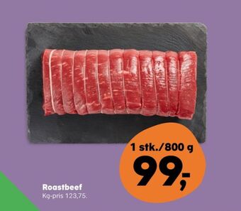 SuperBrugsen Ukendt roastbeef tilbud