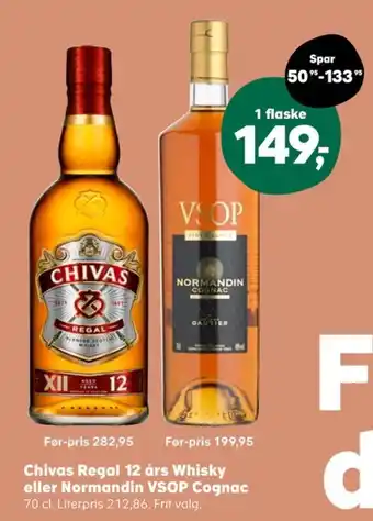 SuperBrugsen Chivas regal whisky tilbud