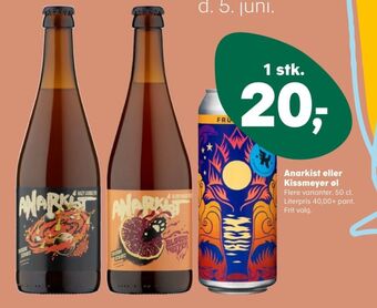 SuperBrugsen Anarkist specialøl tilbud