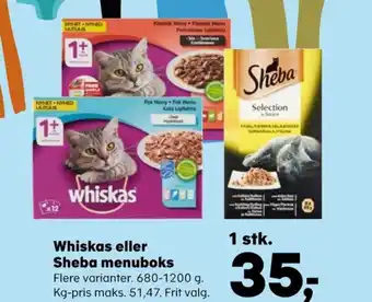 SuperBrugsen Sheba kattefoder tilbud