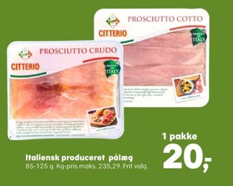 Citterio prosciutto cotto