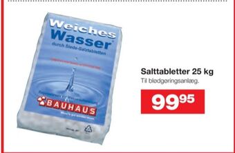 Bauhaus Bauhaus salttabletter tilbud