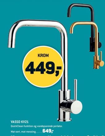 Vasso køkkenarmatur