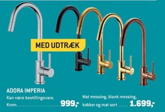 XL-BYG Adora køkkenarmatur tilbud