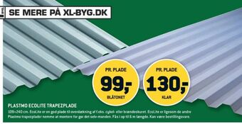 XL-BYG Plastmo trapezplader tilbud