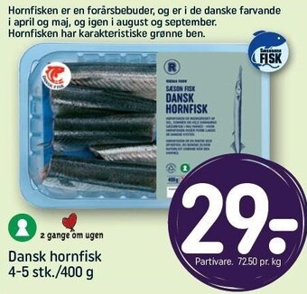 REMA 1000 Dansk hornfisk tilbud