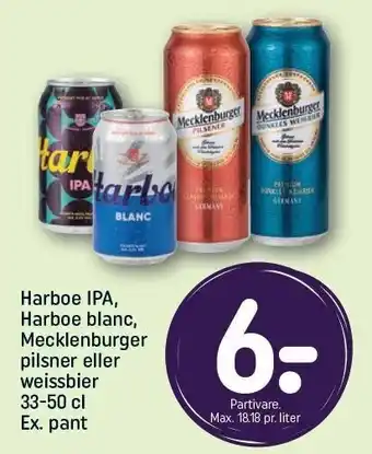 REMA 1000 Harboe øl tilbud