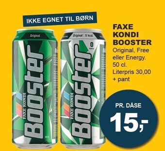 Let-Køb Faxe kondi booster tilbud