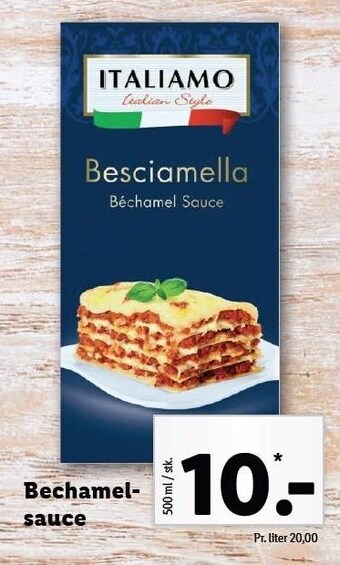 Lidl Bechamelsauce tilbud