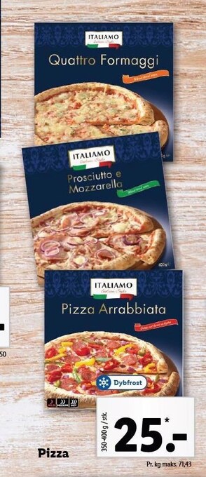Lidl Pizza tilbud