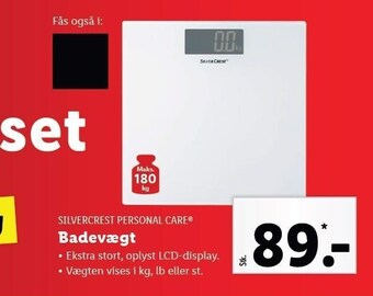 Lidl Badevægt tilbud