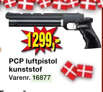 Harald Nyborg PCP luftpistol kunststof tilbud