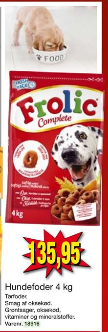 Harald Nyborg Hundefoder 4 kg tilbud