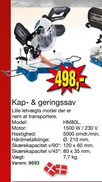 Harald Nyborg Kap- & geringssav tilbud