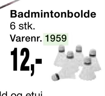 Harald Nyborg Badmintonbolde tilbud