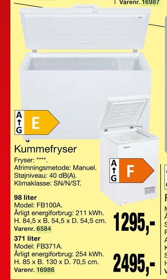 Harald Nyborg Kummefryser tilbud