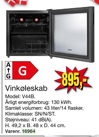 Harald Nyborg Vinkøleskab tilbud