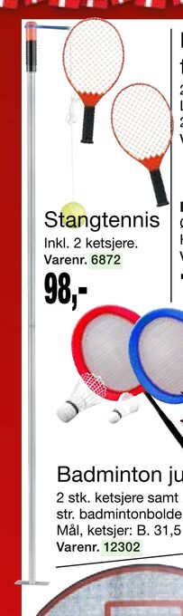 Harald Nyborg Stangtennis tilbud
