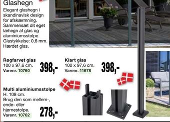 Harald Nyborg Multi aluminiumsstolpe tilbud