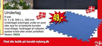 Harald Nyborg Underlag tilbud