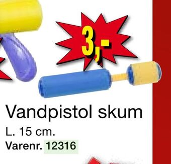 Harald Nyborg Vandpistol skum tilbud