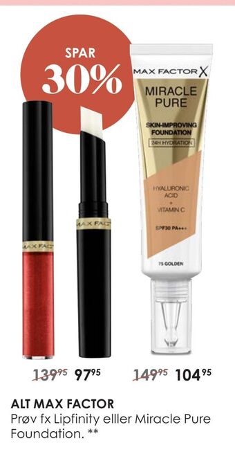 Alt max factor