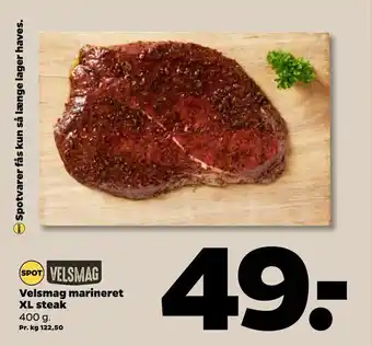 Netto Velsmag XL steak marineret tilbud