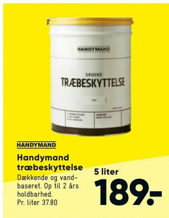Bilka Handymand træbeskyttelse tilbud