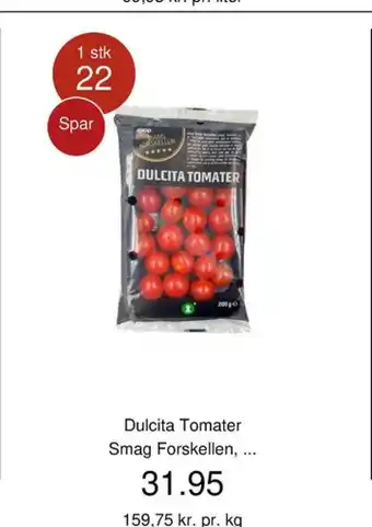 Smag forskellen tomater dulcita