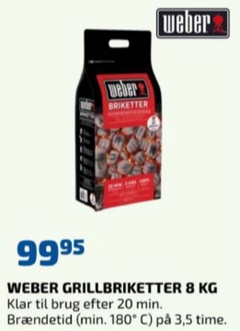 Davidsen Weber grillbriketter tilbud