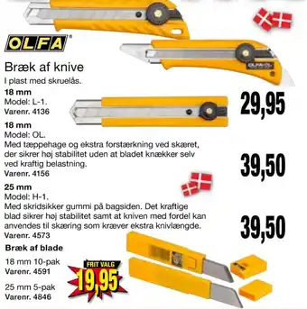 Harald Nyborg Olfa kniv tilbud