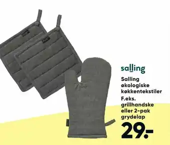 Grillhandske eller 2-pak grydelap