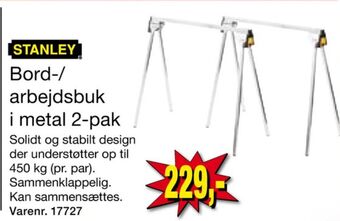 Harald Nyborg Stanley arbejdsbuk tilbud