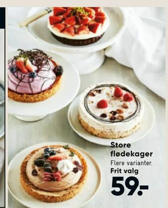 Bilka Store flødekager tilbud