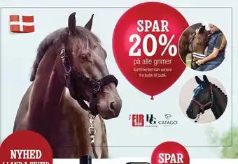 Land & Fritid Spar 20% på alle grimer tilbud