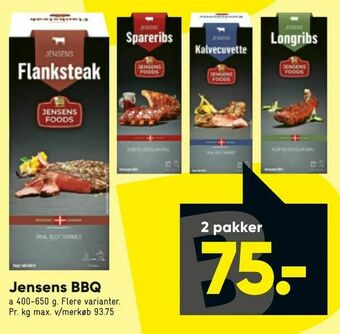 Bilka Jensens BBQ tilbud