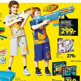 Bilka Ultra Two eller Elite 2,0 Echo tilbud