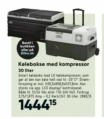 Bilka Kølebokse med kompressor tilbud