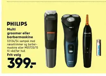 Multi groomer eller barbermaskine