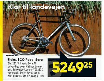Bilka SCO Rebel Sora tilbud